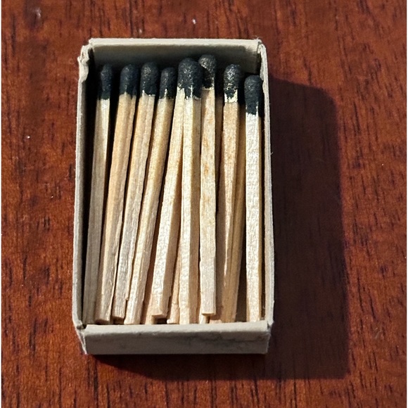 Vintage Matchbox Orthro Sultrin Medical Advertisement Triple Sulfa Cream * FLAWS - Picture 2 of 16